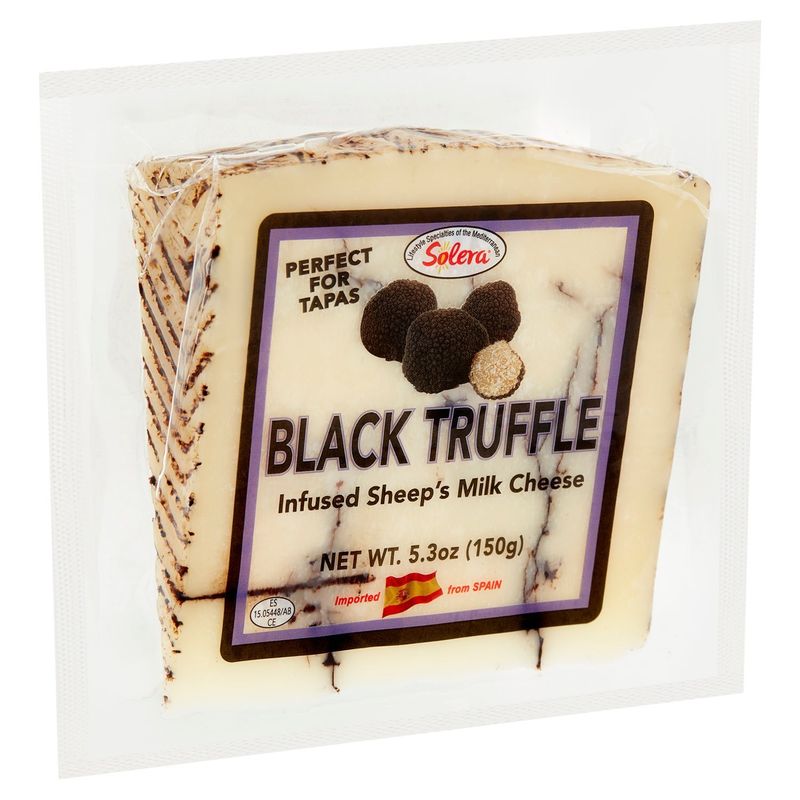 Solera Black Truffle Infused Sheep's Milk Cheese, 5.3 oz