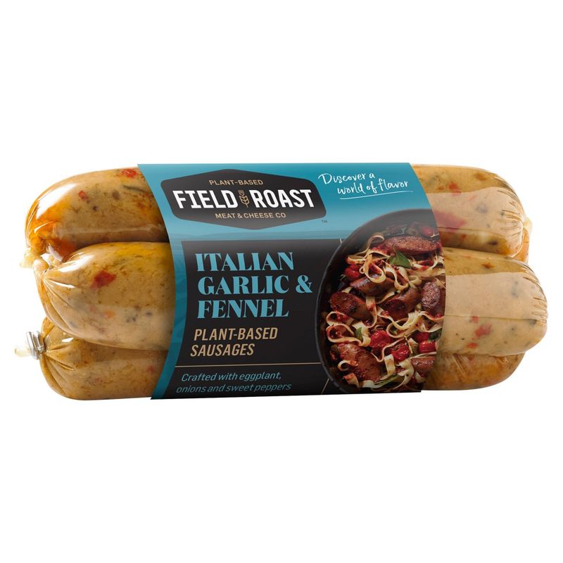 Field Roast Italian Garlic &amp; Fennel Plant-Based Sausage 12.95 oz