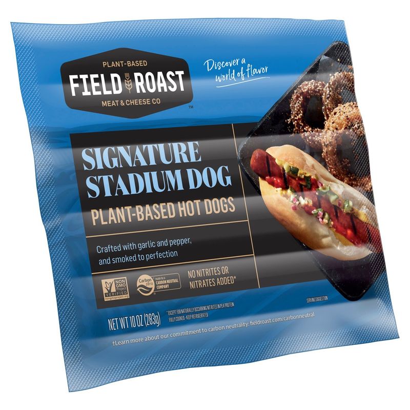 Field Roast Signature Stadium Plant-Based Hot Dogs 10 oz