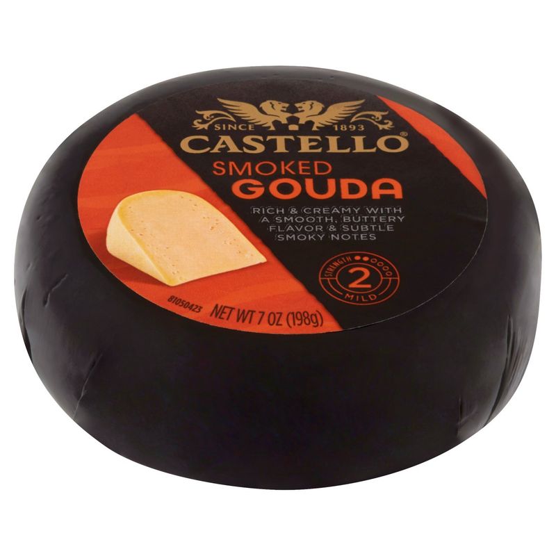 Castello Smoked Gouda Cheese, 7 oz
