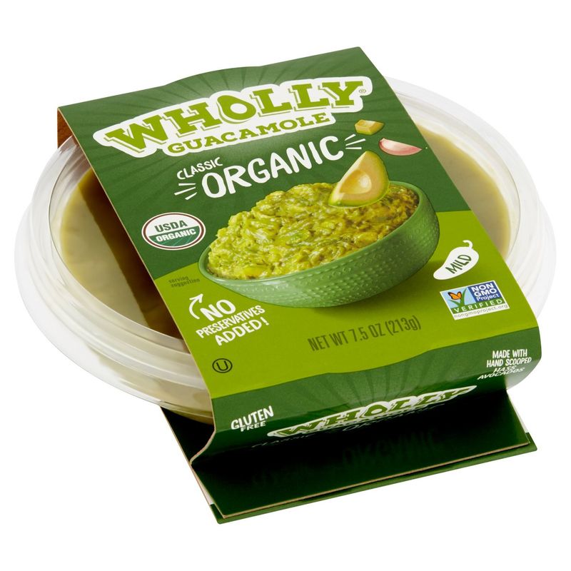 Wholly Guacamole Classic Organic Guacamole, 7.5 oz