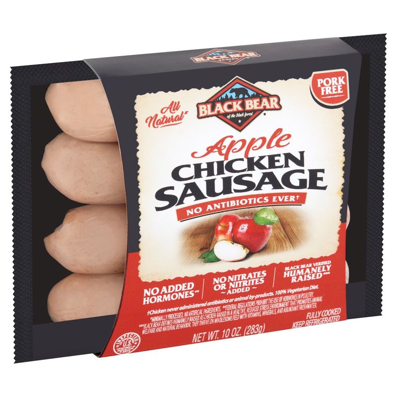 Black Bear Apple Chicken Sausage, 10 oz