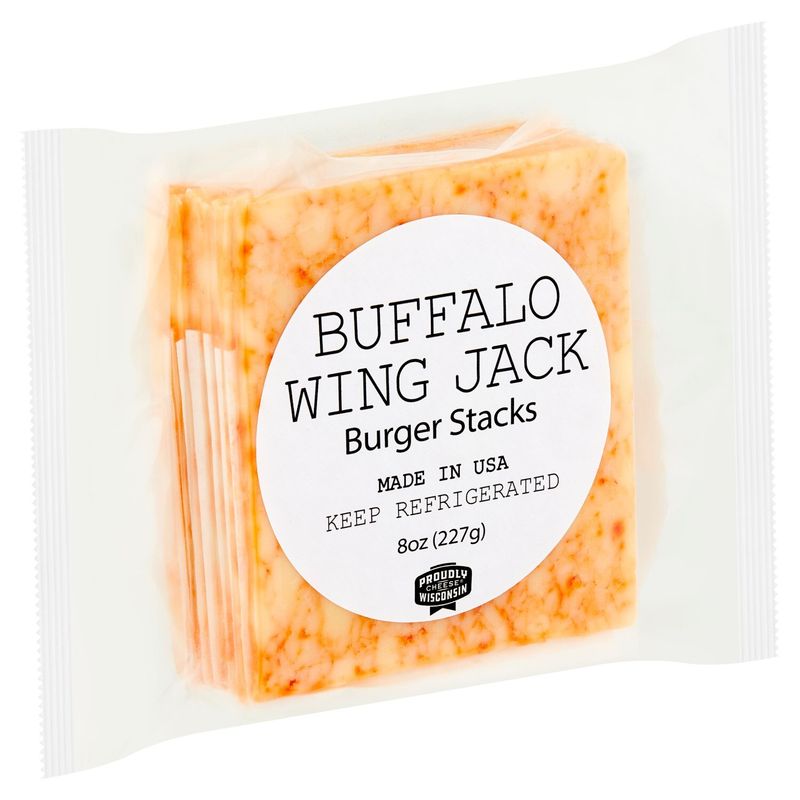Burger Stacks Buffalo Wing Jack Cheese, 8 oz