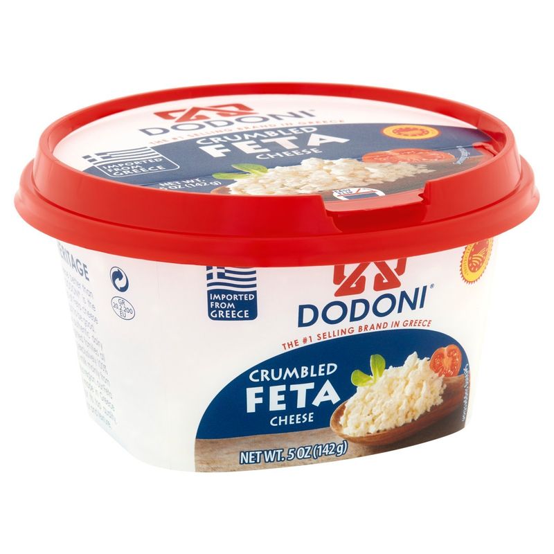 Dodoni Crumbled Feta Cheese, 5 oz