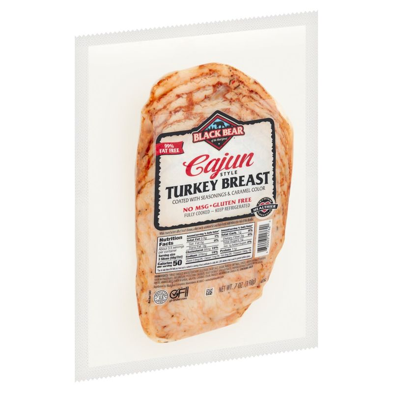 Black Bear Cajun Style Turkey Breast, 7 oz
