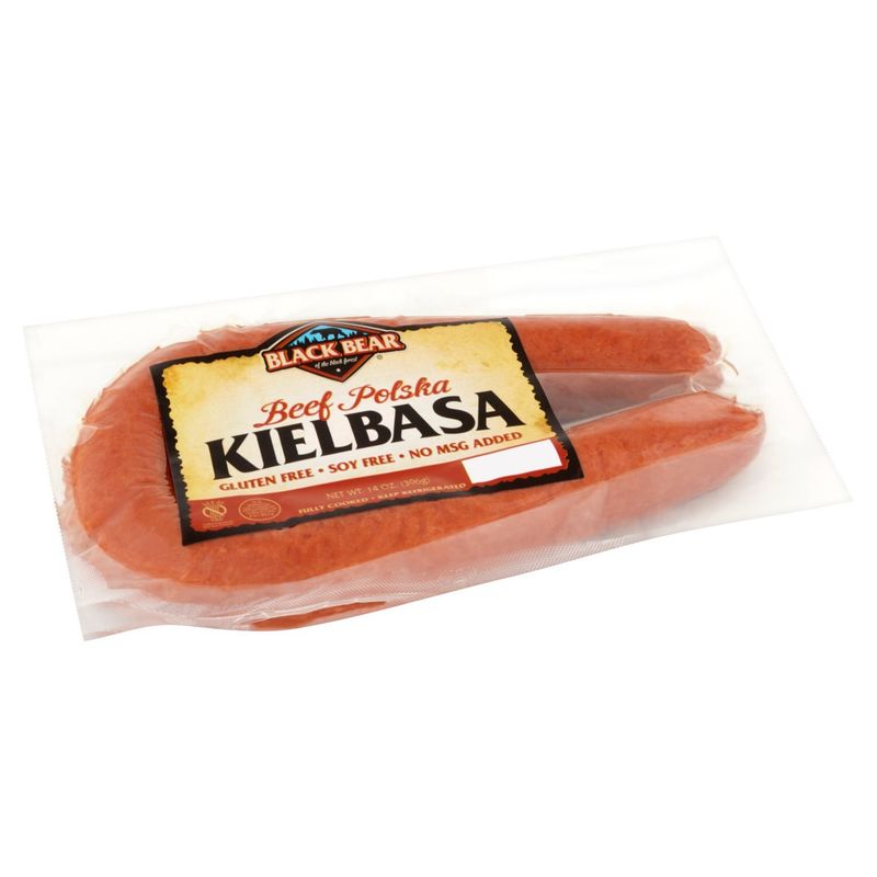 Black Bear Beef Polska Kielbasa, 14 oz