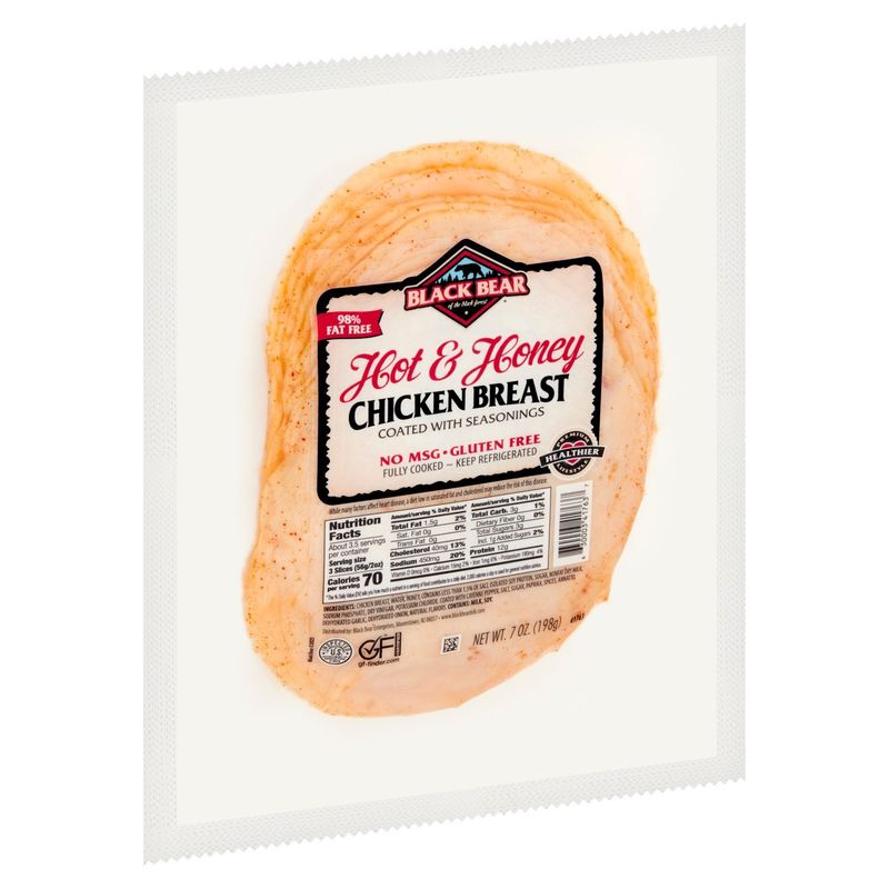 Black Bear Hot &amp; Honey Chicken Breast, 7 oz