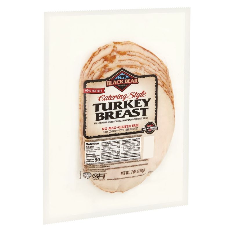 Black Bear Catering Style Turkey Breast, 7 oz
