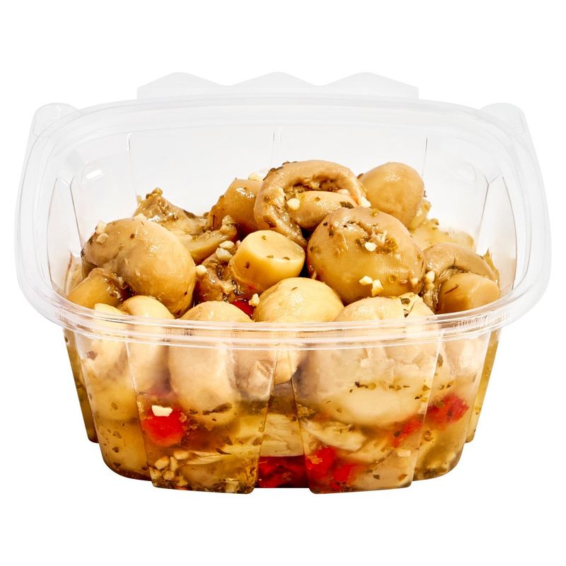 Italian Garlic Mushrooms