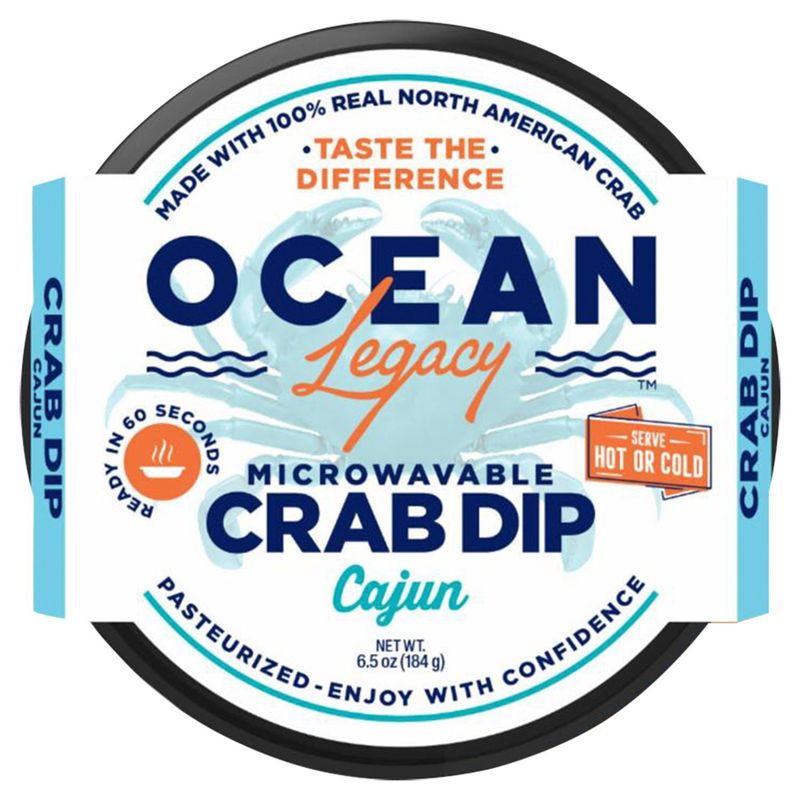 Ocean Legacy Cajun Crab Dip, 6.5 oz
