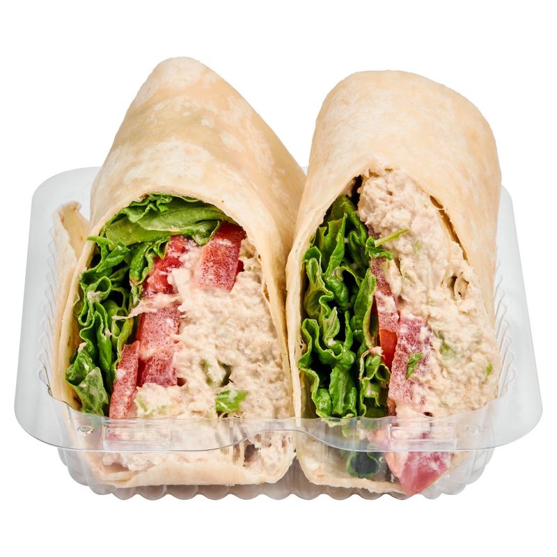 Store Prepared Tuna Salad Wrap - Sold Cold, 10 oz