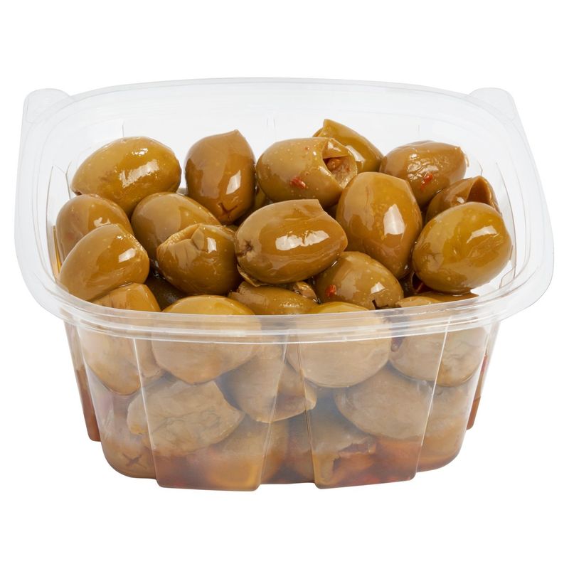 Picante Green Pitted Olives
