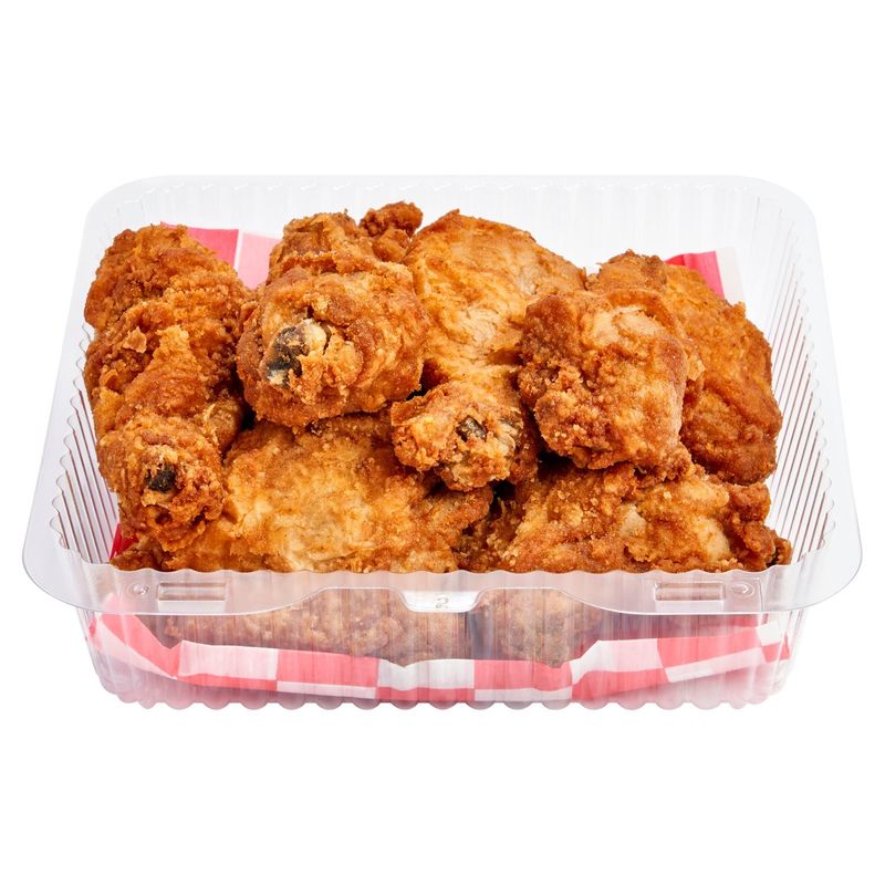 Bowl &amp; Basket Dark Fried Chicken, 8 Piece - Sold Cold, 26 oz