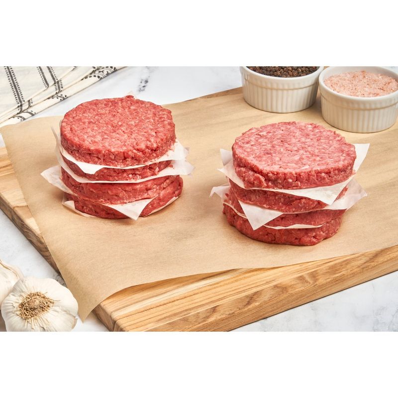 Prepacked Ground Beef, 80% Lean / 20% Fat, Family Pack, Average Weight 3 lb Pack
