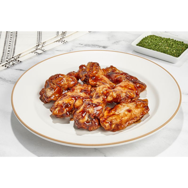 Store Prepared Teriyaki Chicken Wings - Sold Cold