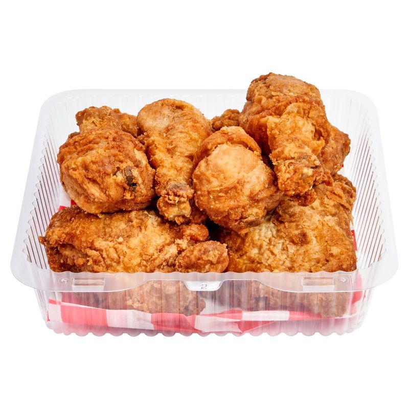 Store Prepared 8-Piece Dark Fried Chicken - Sold Cold