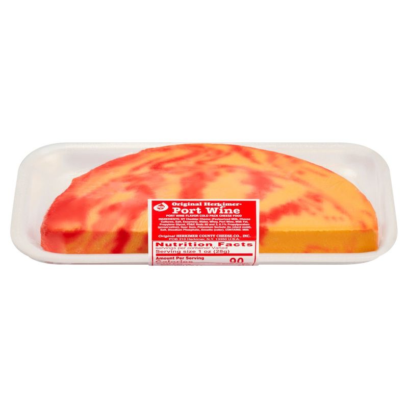Herkimer Half Moon Port Wine Cheese