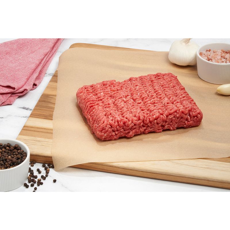 Prepacked Ground Beef, 80% Lean / 20% Fat, Average Weight 1.25 lb Pack