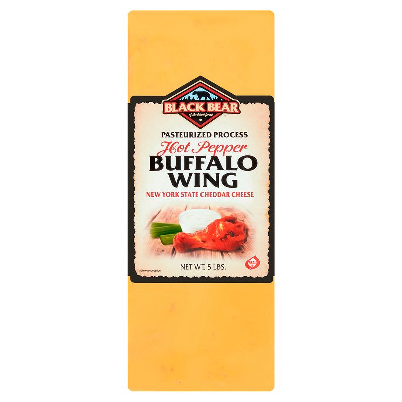 Black Bear Hot Pepper Buffalo Wing Cheddar Cheese