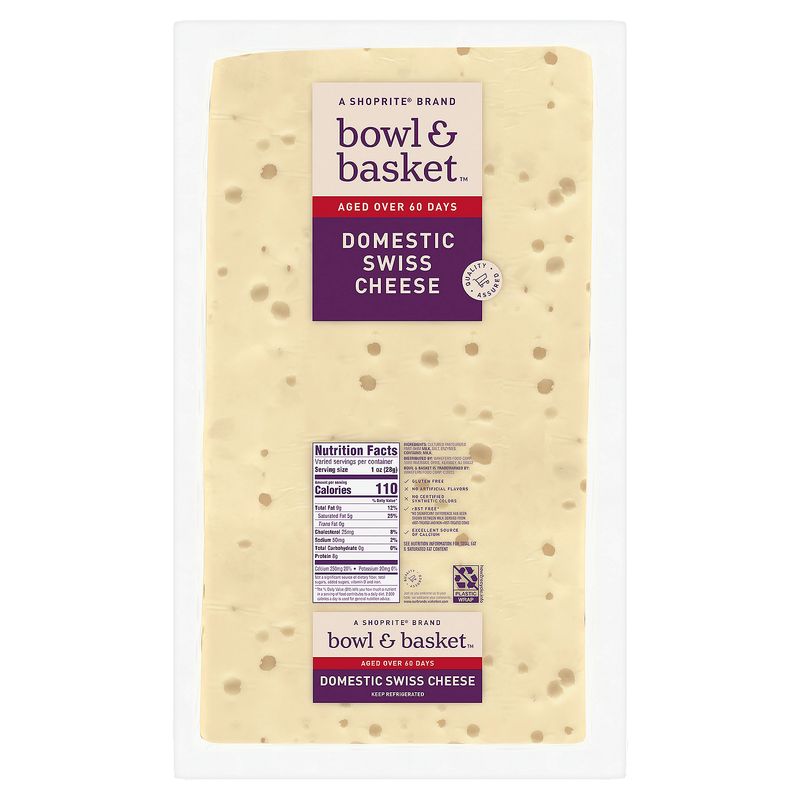 Bowl &amp; Basket Domestic Swiss Cheese