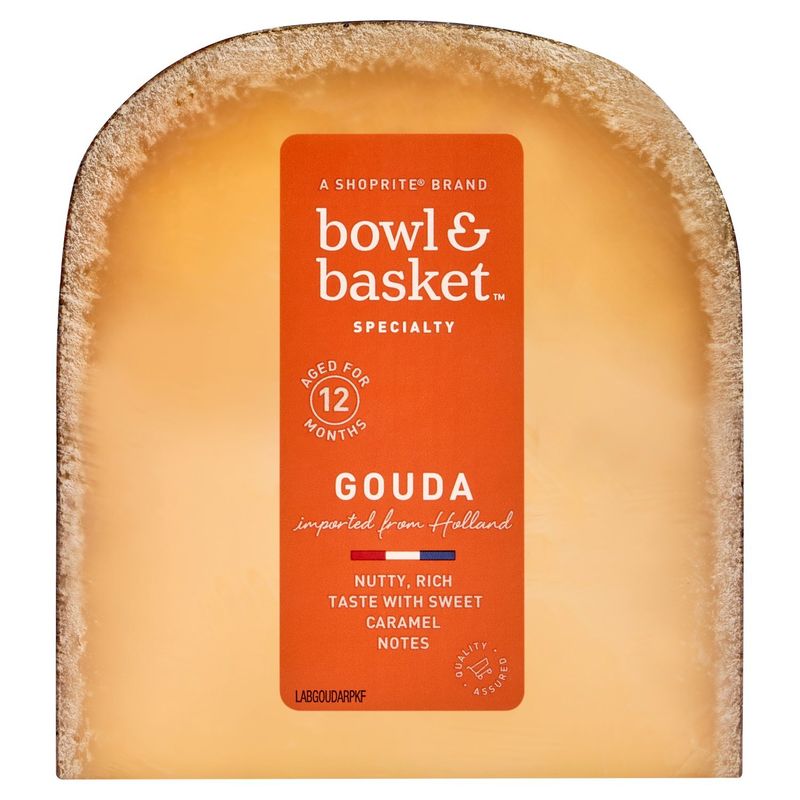 Bowl &amp; Basket 12 Month Aged Gouda Cheese