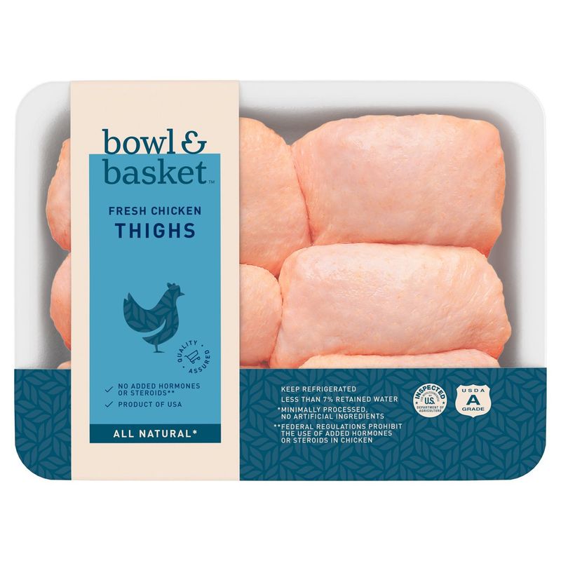 Bowl &amp; Basket Fresh Chicken Thighs