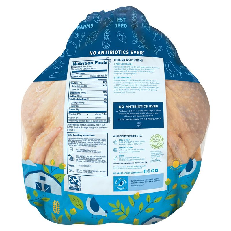 Perdue Whole Young Chicken