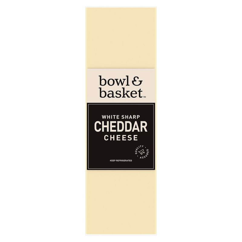 Bowl &amp; Basket White Sharp Cheddar Cheese