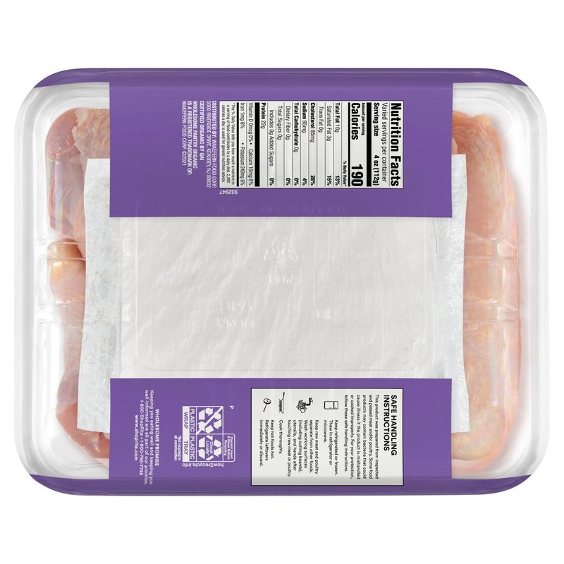 Wholesome Pantry Organic Fresh Chicken Griller Pack