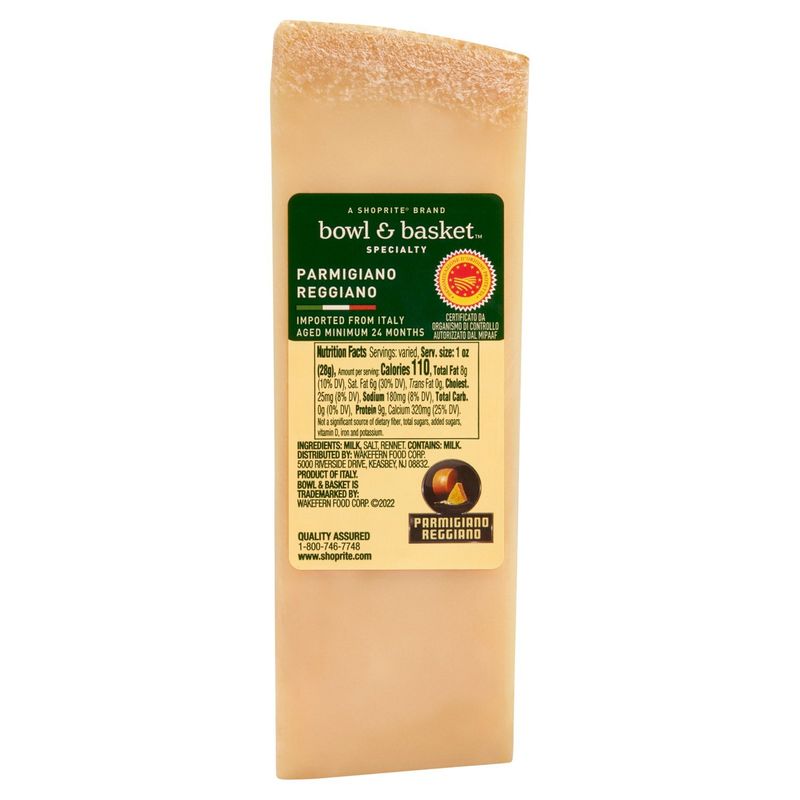 Bowl &amp; Basket Parmigiana Reggiano