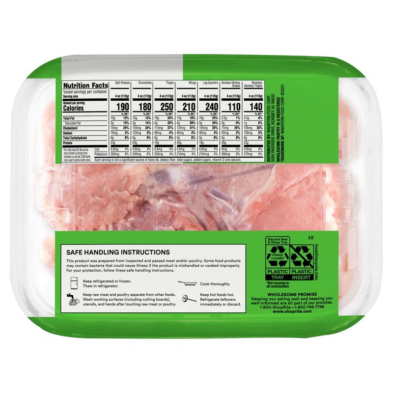 Wholesome Pantry All Natural Fresh Chicken Split Breasts