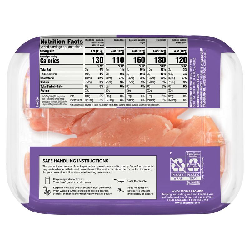 Wholesome Pantry Organic Boneless Skinless Chicken Breast