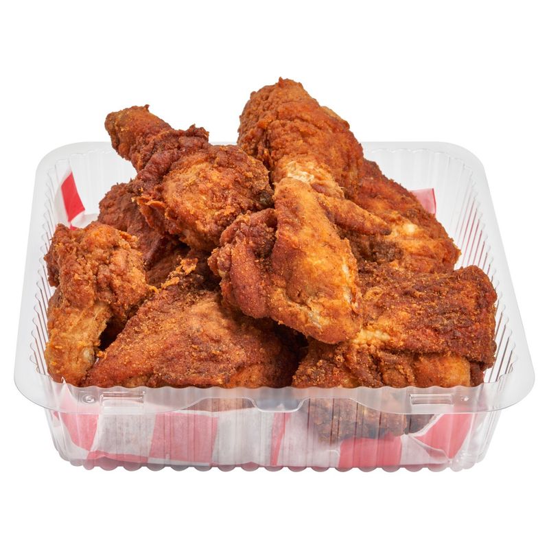 Store Prepared Spicy 8-Piece Dark Fried Chicken - Sold Cold