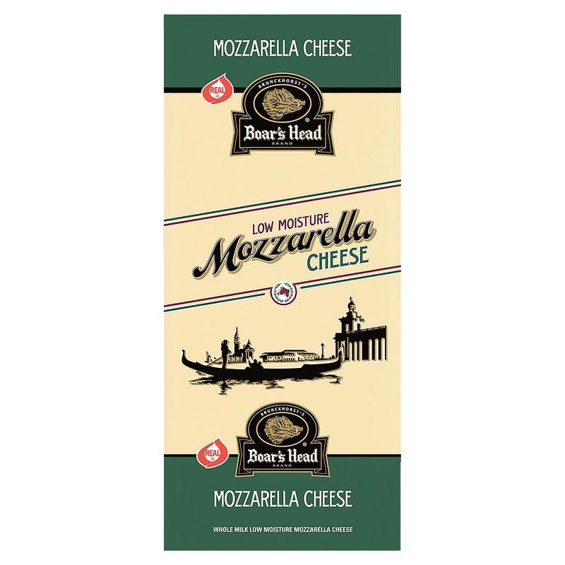 Boar's Head Whole Milk Low Moisture Mozzarella Cheese