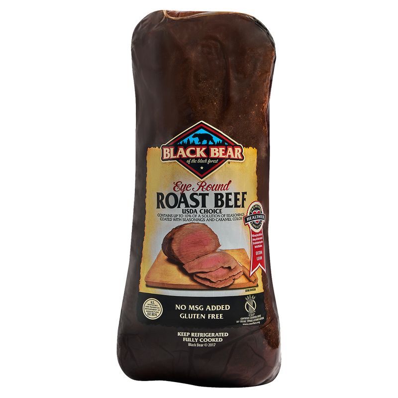 Black Bear Eye Round Roast Beef