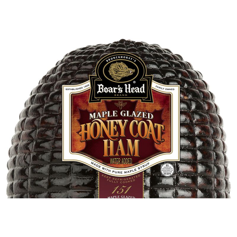 Boar's Head Maple Glazed Honey Coat Ham