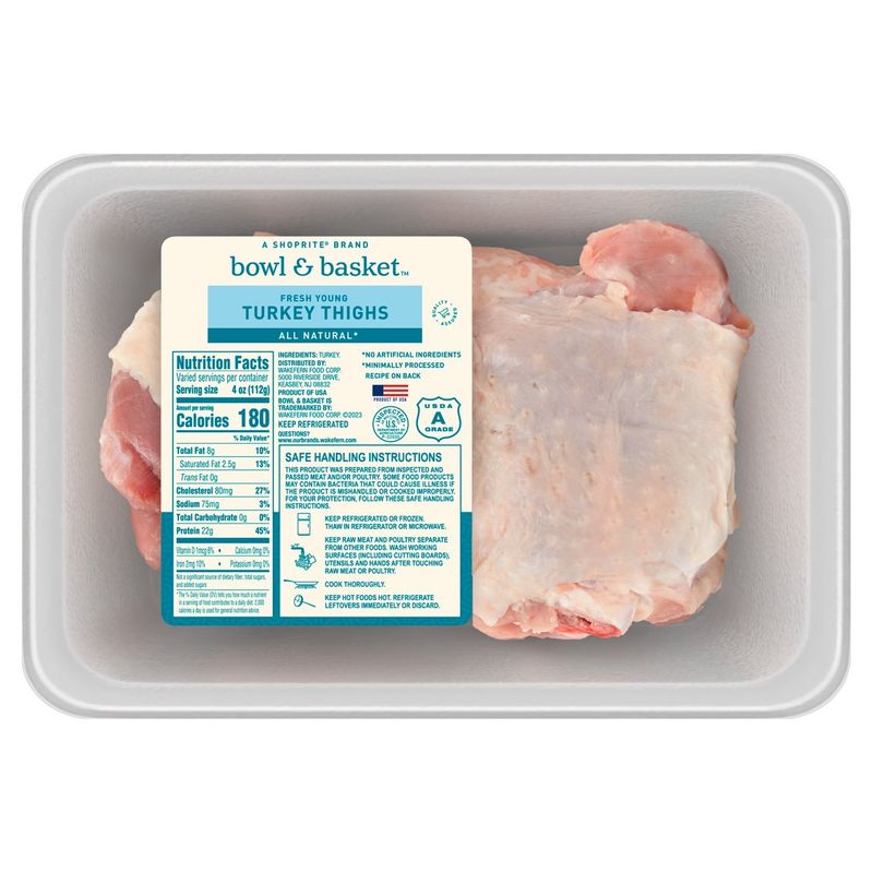 Bowl &amp; Basket Fresh Young Turkey Thighs