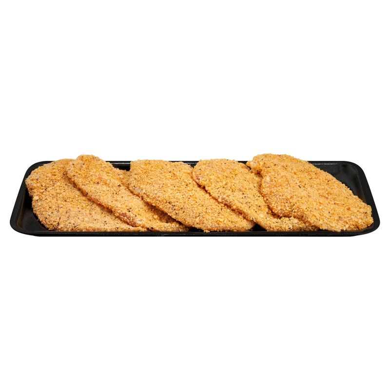 Ready To Cook Breaded Chicken Cutlets, Boneless, Average Weight 1.25 lb Pack