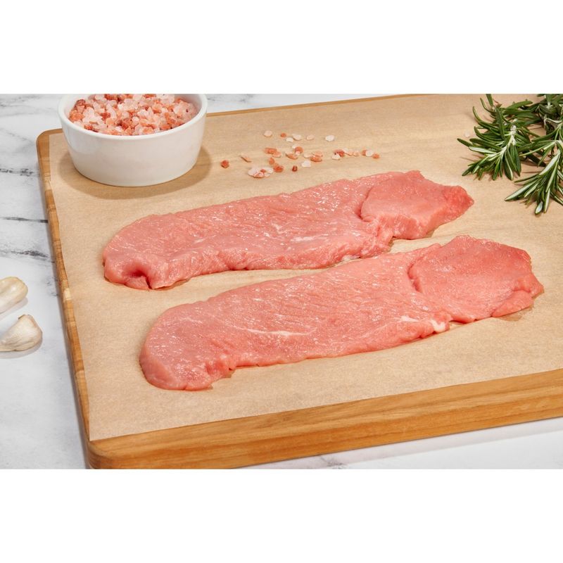 Fresh Veal Round for Scallopini, Boneless, Average Weight 1 lb Pack