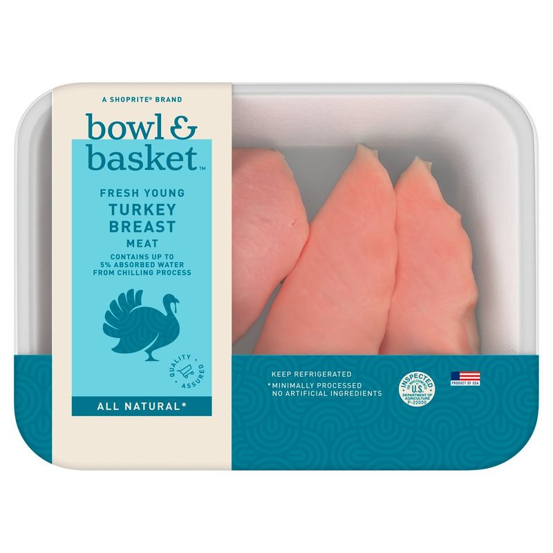 Bowl &amp; Basket Fresh Young Turkey Breast Meat