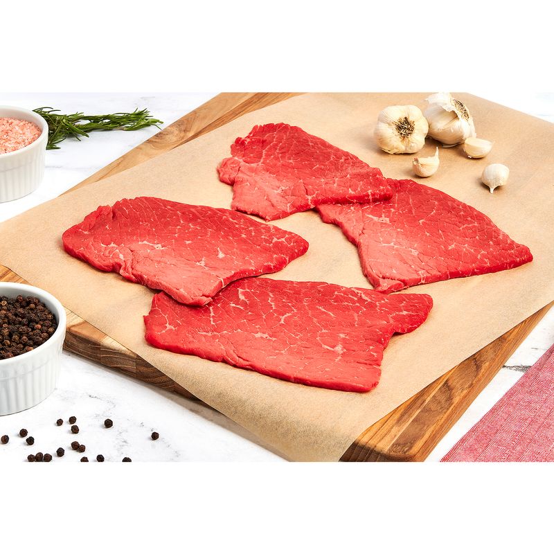 Certified Angus Beef Round Sandwich Steaks, Boneless, Average Weight 1.25 lb Pack