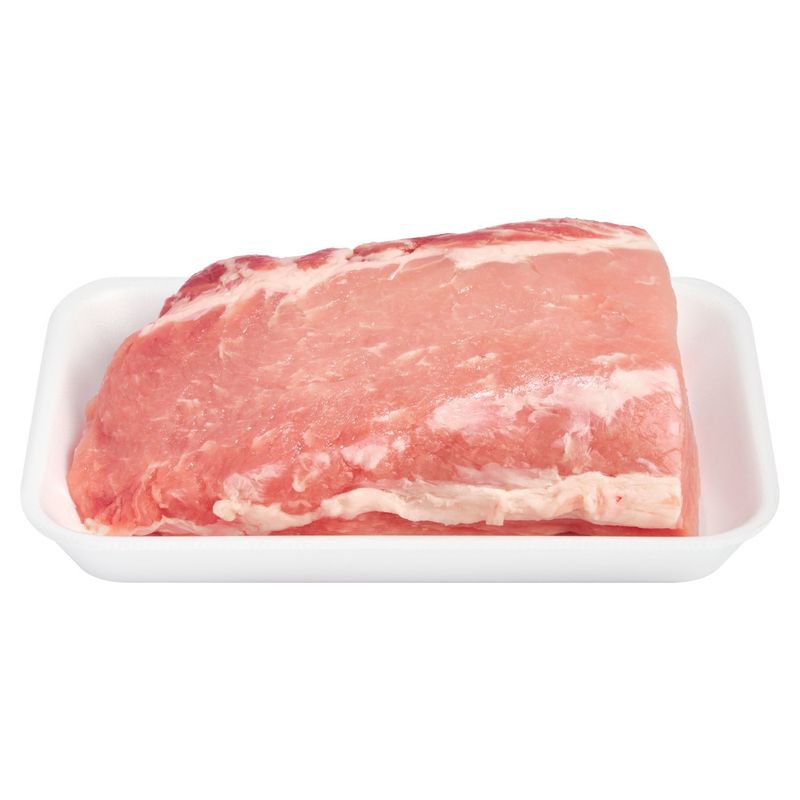 Fresh Rib End Pork Loin Roast, Boneless, Average weight 1.5 lb Pack
