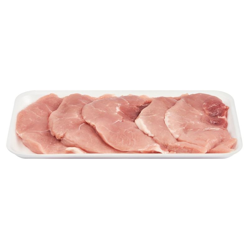 Fresh Pork Loin Sirloin Cutlet, Boneless, Average Weight 1 lb Pack