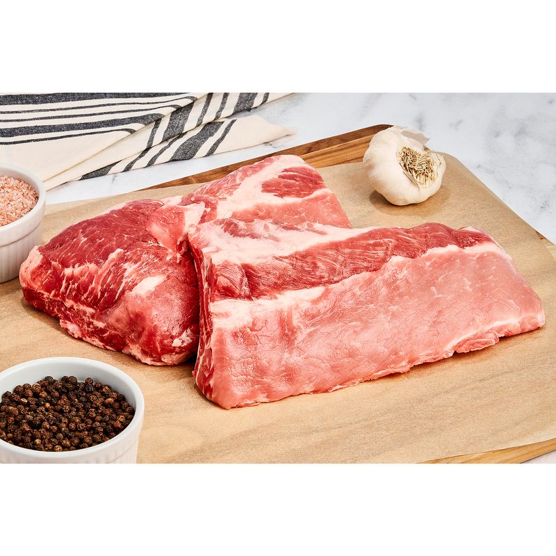 Fresh Pork Loin Baby Back Rib, Bone In, Average Weight 2.75 lb Pack