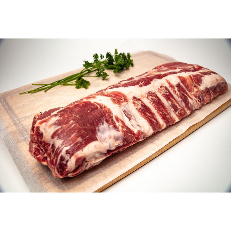 Frozen Pork Loin Baby Back Ribs, Average Weight 2.5 lb Pack