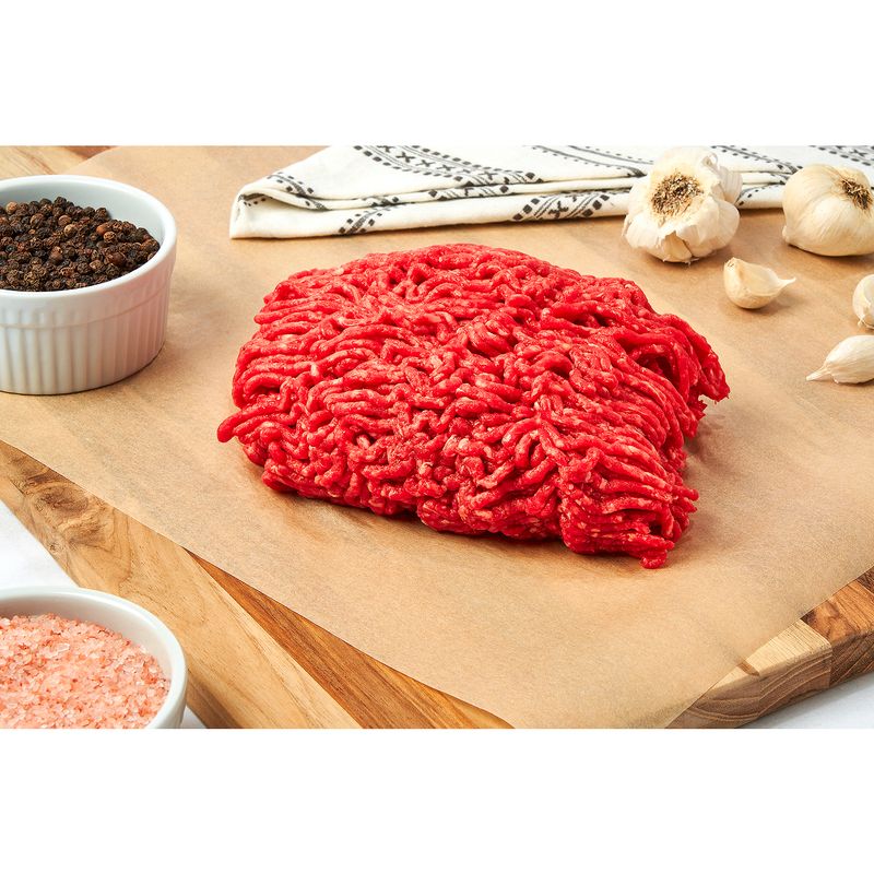 Freshly Ground Beef, 93% Lean / 7% Fat, Average Weight 1.25 lb Pack