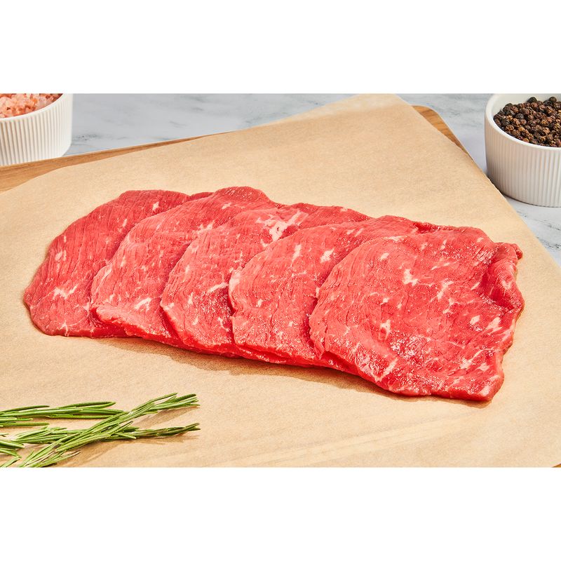 Certified Angus Beef Round Sandwich Steaks, Boneless, Average Weight 1 lb Pack