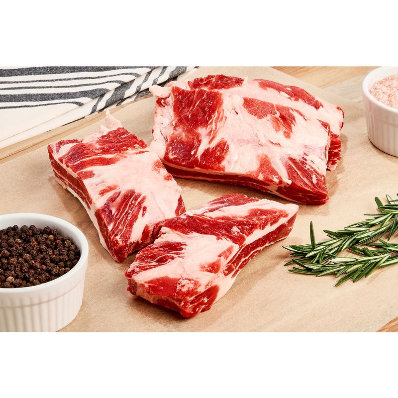 USDA Choice Beef Rib Back Bones, Average Weight 1 lb Pack