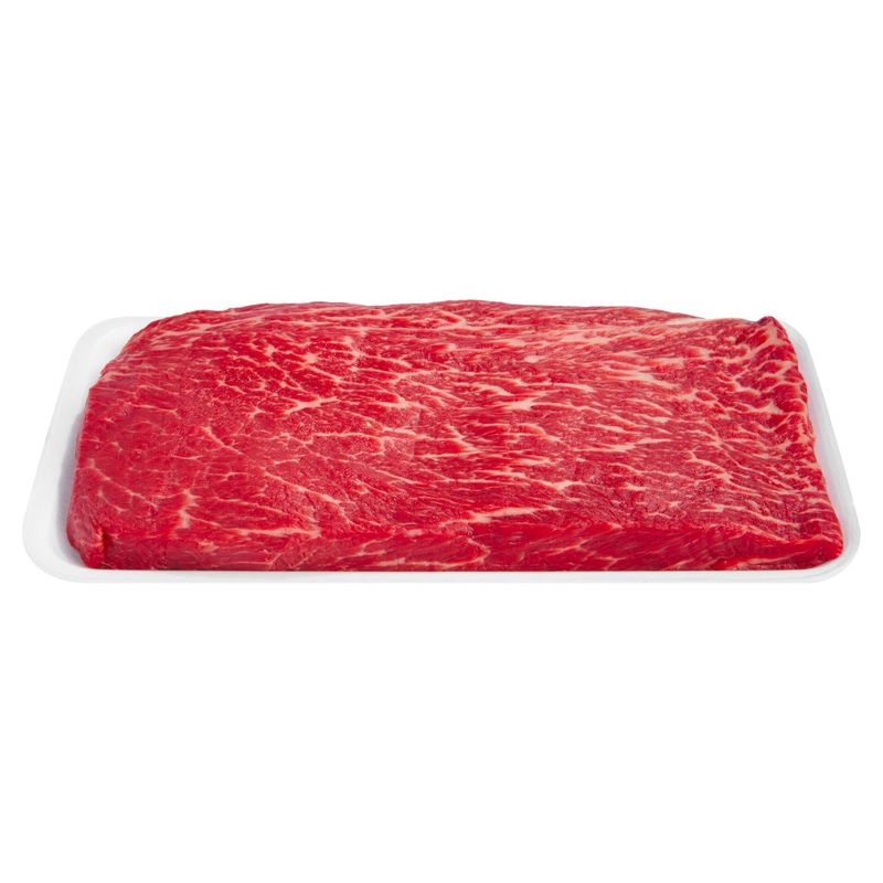 USDA Choice Beef Chuck Flat Iron London Broil, Boneless, Average Weight 1 lb