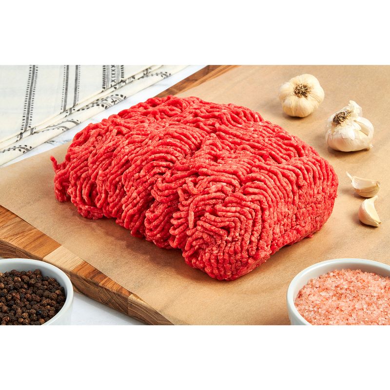 Freshly Ground Beef, 85% Lean / 15% Fat, Family Pack, Average Weight 3 lb Pack